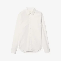 Sandro Slim-fit Cotton-poplin Shirt