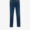 Sandro Slim-fit Tapered Stretch-denim Jeans