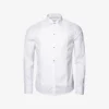 ETON Super Slim-fit Cotton-poplin Dress Shirt