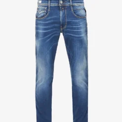Replay Anbass Hyperflex Re-Used X-Lite Slim-fit Stretch-denim Jeans