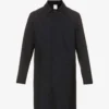Sandro Collared Woven Coat