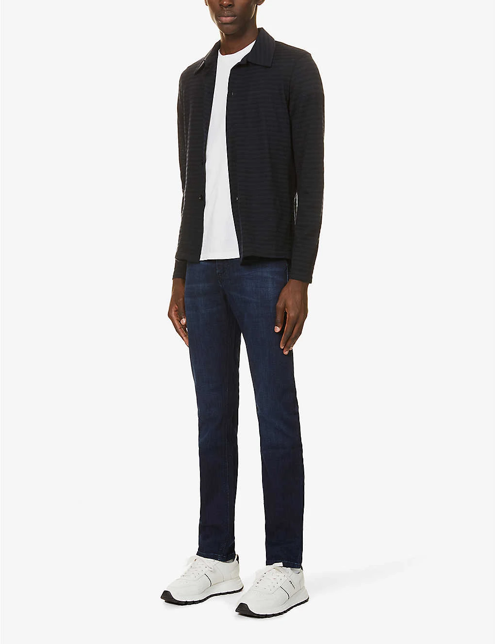 Boss Relaxed-fit Mid-rise Slim-leg Stretch-denim Jeans - Image 2