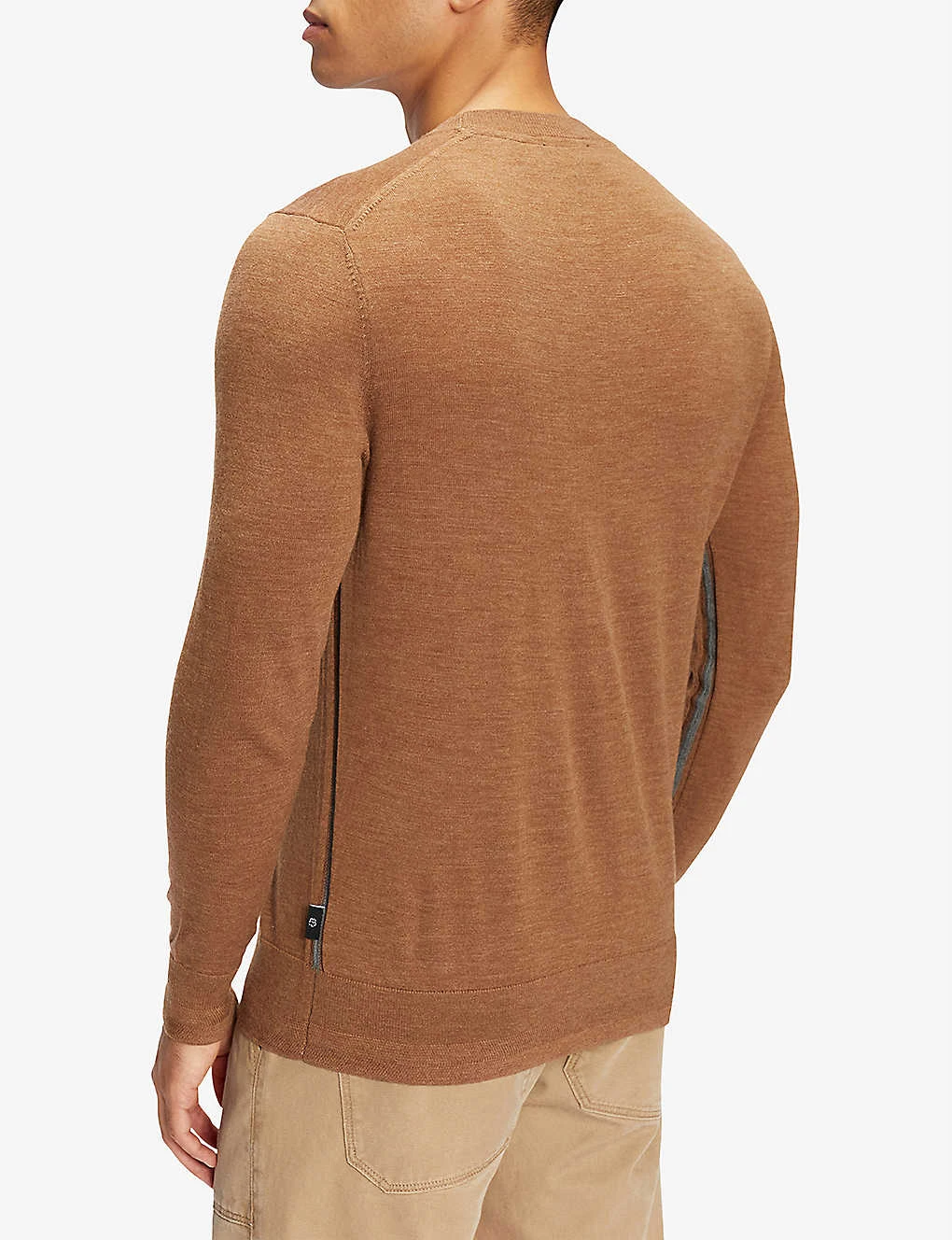 Ted Baker Flower-embroidered Crewneck Wool Sweater - Image 4