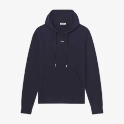Sandro Logo-embroidered Organic Cotton-jersey Hoody