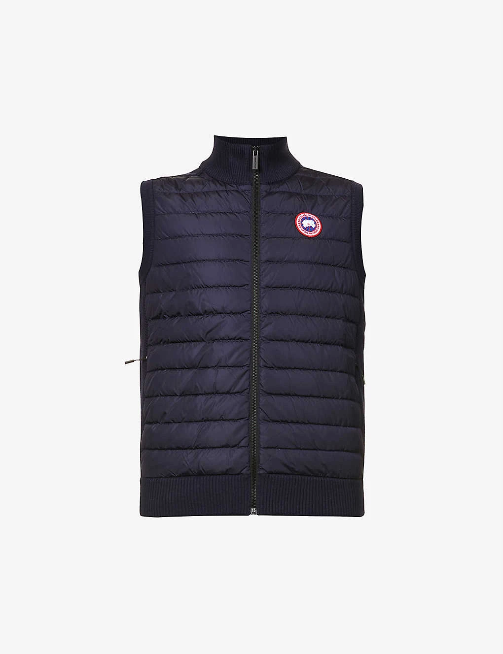 Canada Goose High-neck Padded Wool And Shell-down Vest