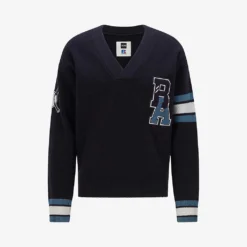 BOSS X Russell Athletic Collegiate-inspired Wool Sweatshirt