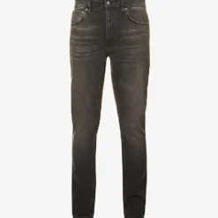 Nudie Jeans Lean Dean Slim-fit Mid-rise Stretch-denim Tapered Jeans