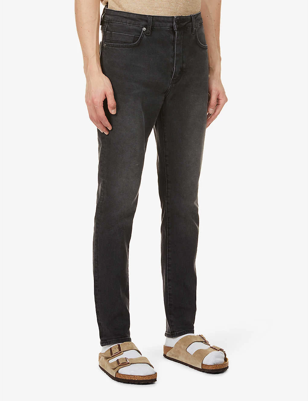 NEUW Ray Slim-fit Tapered-leg Stretch-cotton Denim Jeans - Image 3