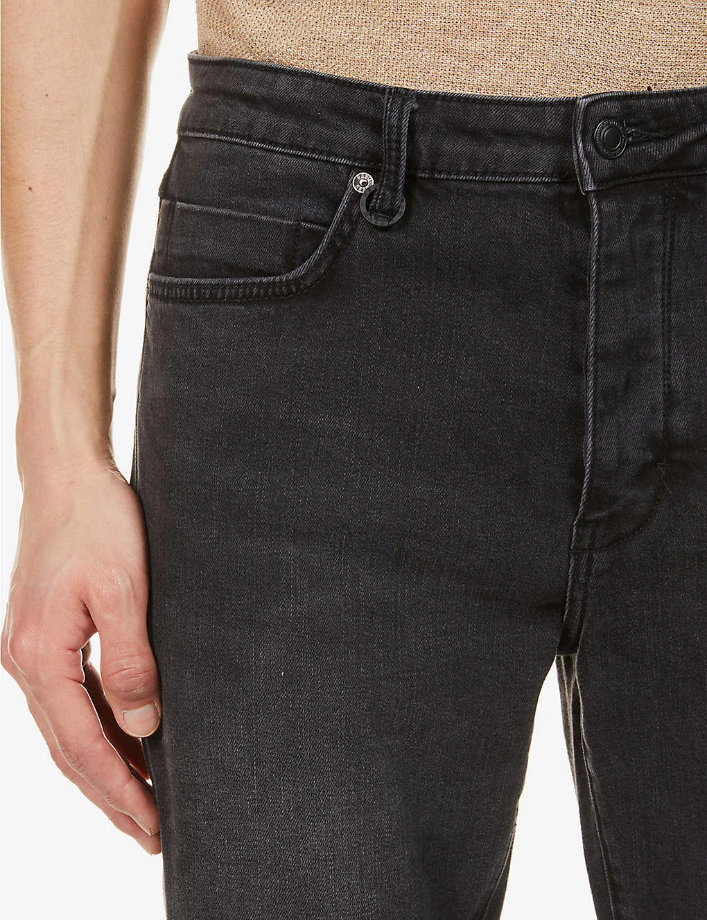 NEUW Ray Slim-fit Tapered-leg Stretch-cotton Denim Jeans - Image 5