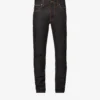 Nudie Jeans Lean Dean Regular-fit Tapered-leg Stretch-denim Jeans