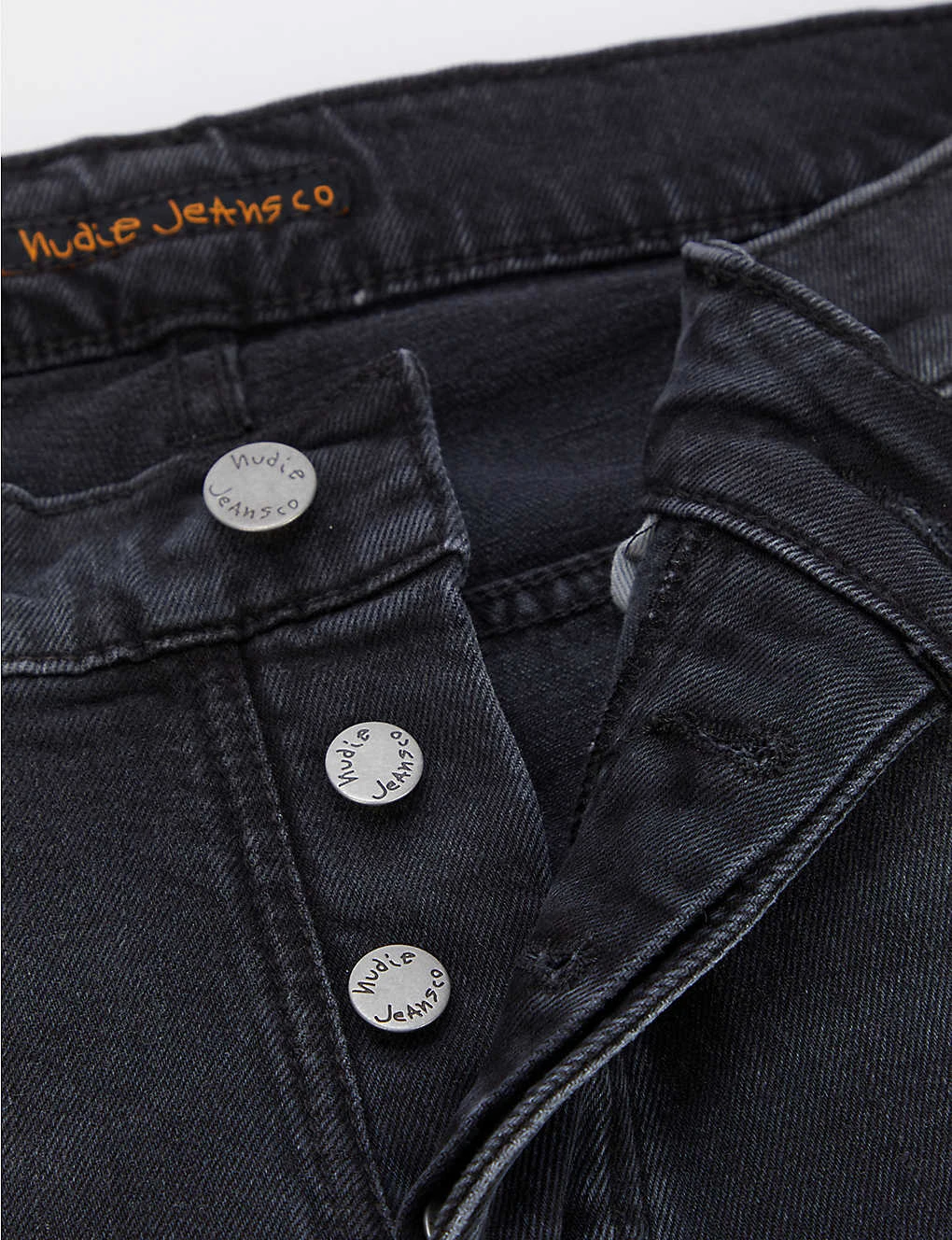 Nudie Jeans Grim Tim Mid-rise Stretch-denim Jeans - Image 7