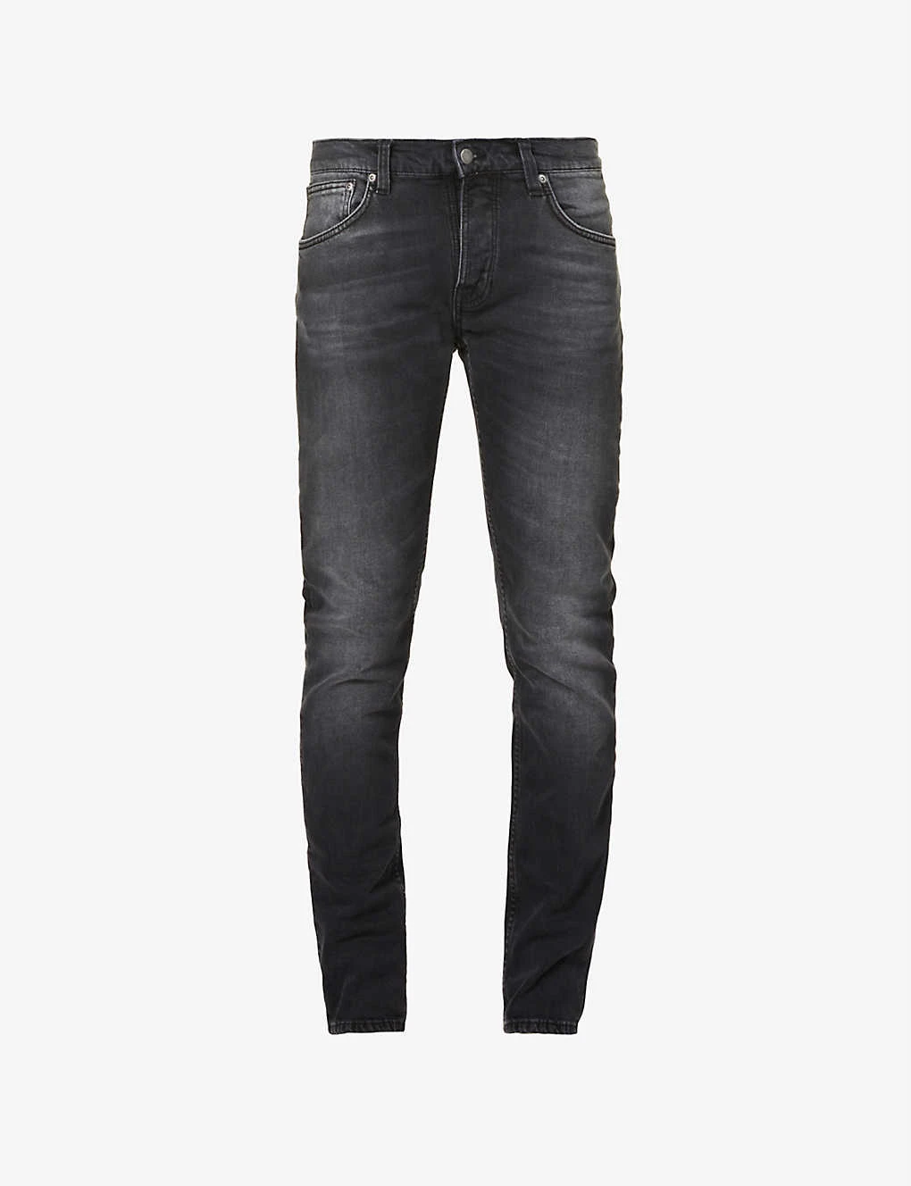 Nudie Jeans Grim Tim Mid-rise Stretch-denim Jeans