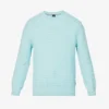 Boss Textured Regular-fit Cotton-blend Jumper
