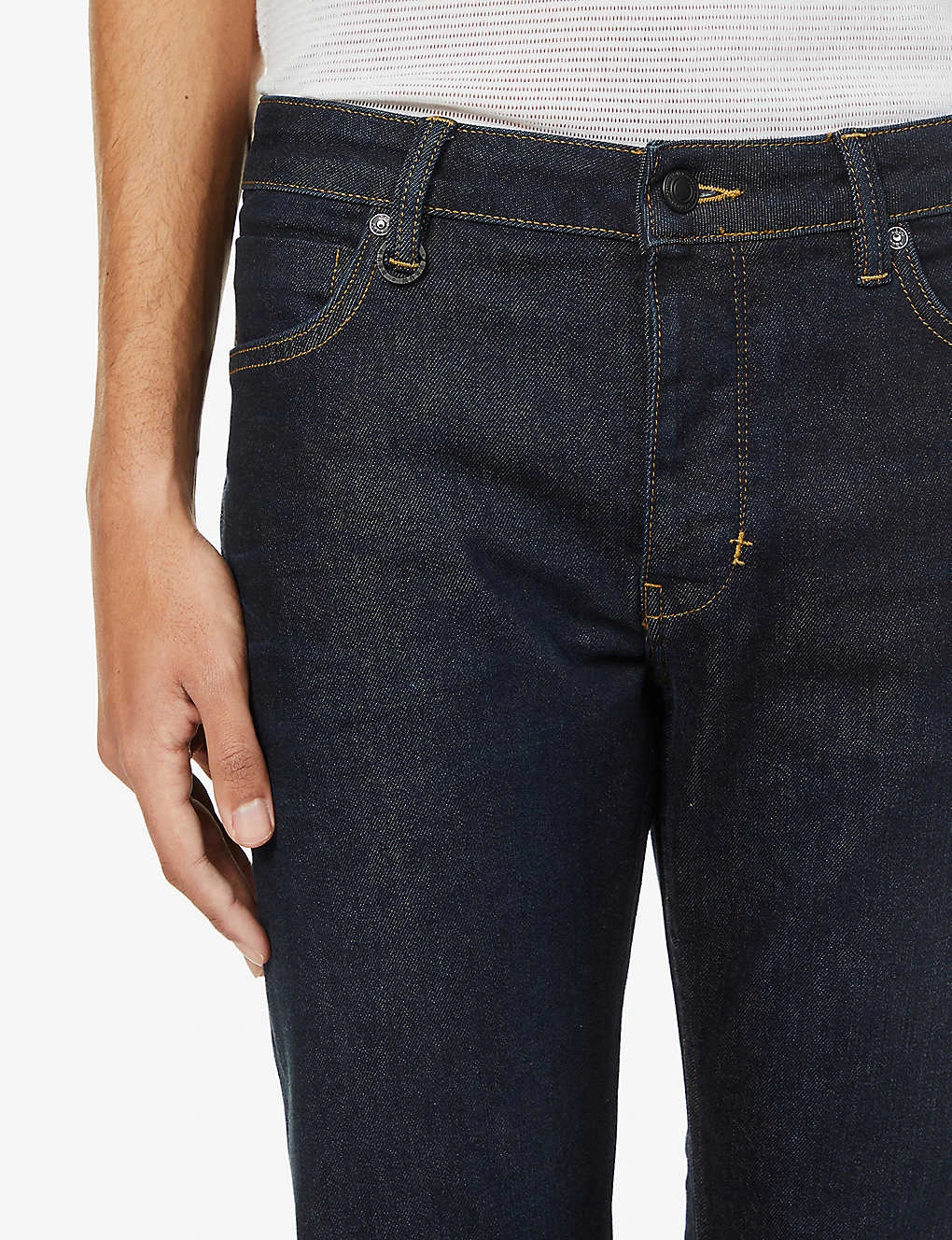 NEUW Lou Slim-fit Straight Cotton-blend Jeans - Image 5