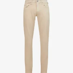 Paige Slim Straight-leg Stretch-denim Jeans