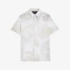 Ted Baker Velmere Shell-print Cotton Shirt
