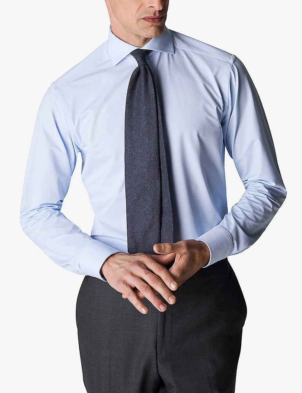 ETON Four-way Stretch Slim-fit Recycled-polyamide Shirt - Image 2