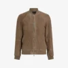 AllSaints Dains Regular-fit Suede Bomber Jacket