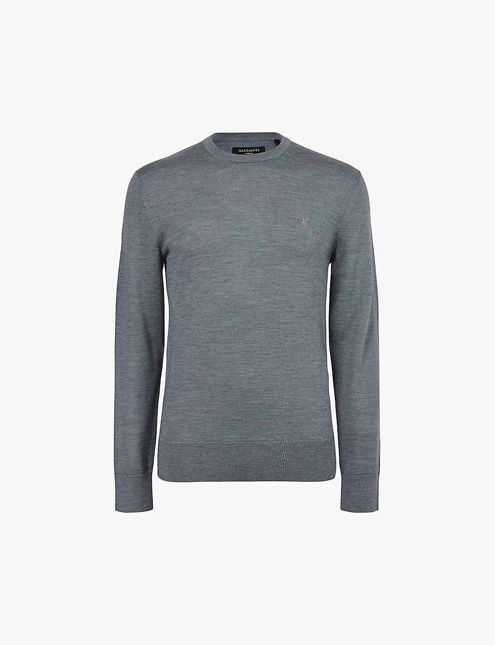 AllSaints Mode Ramskull-embroidered Wool Jumper