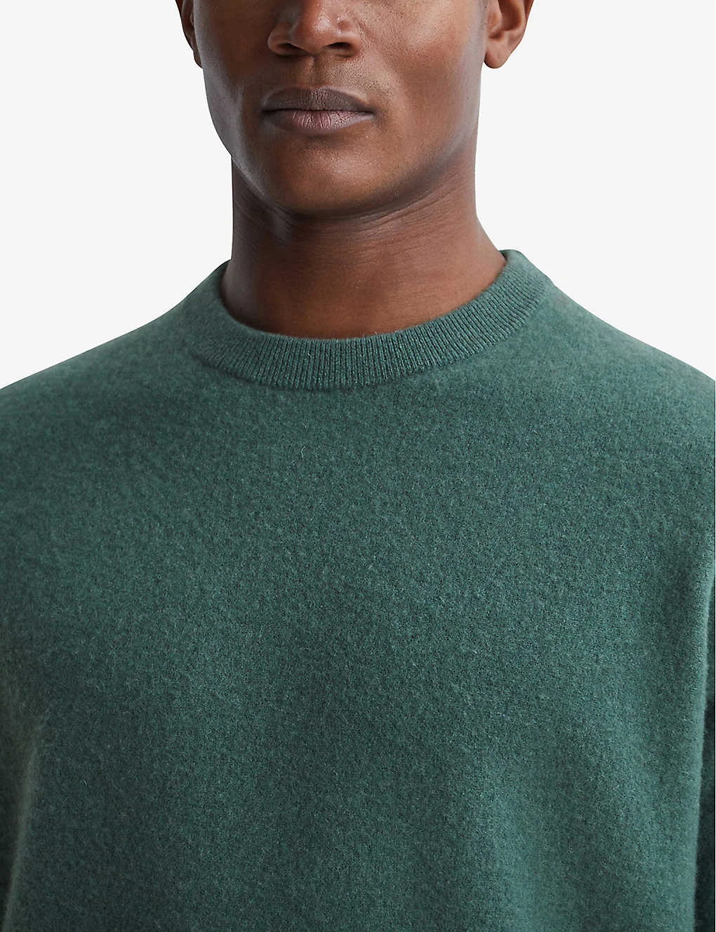 Reiss Prague Crewneck Merino Wool-blend Jumper - Image 5