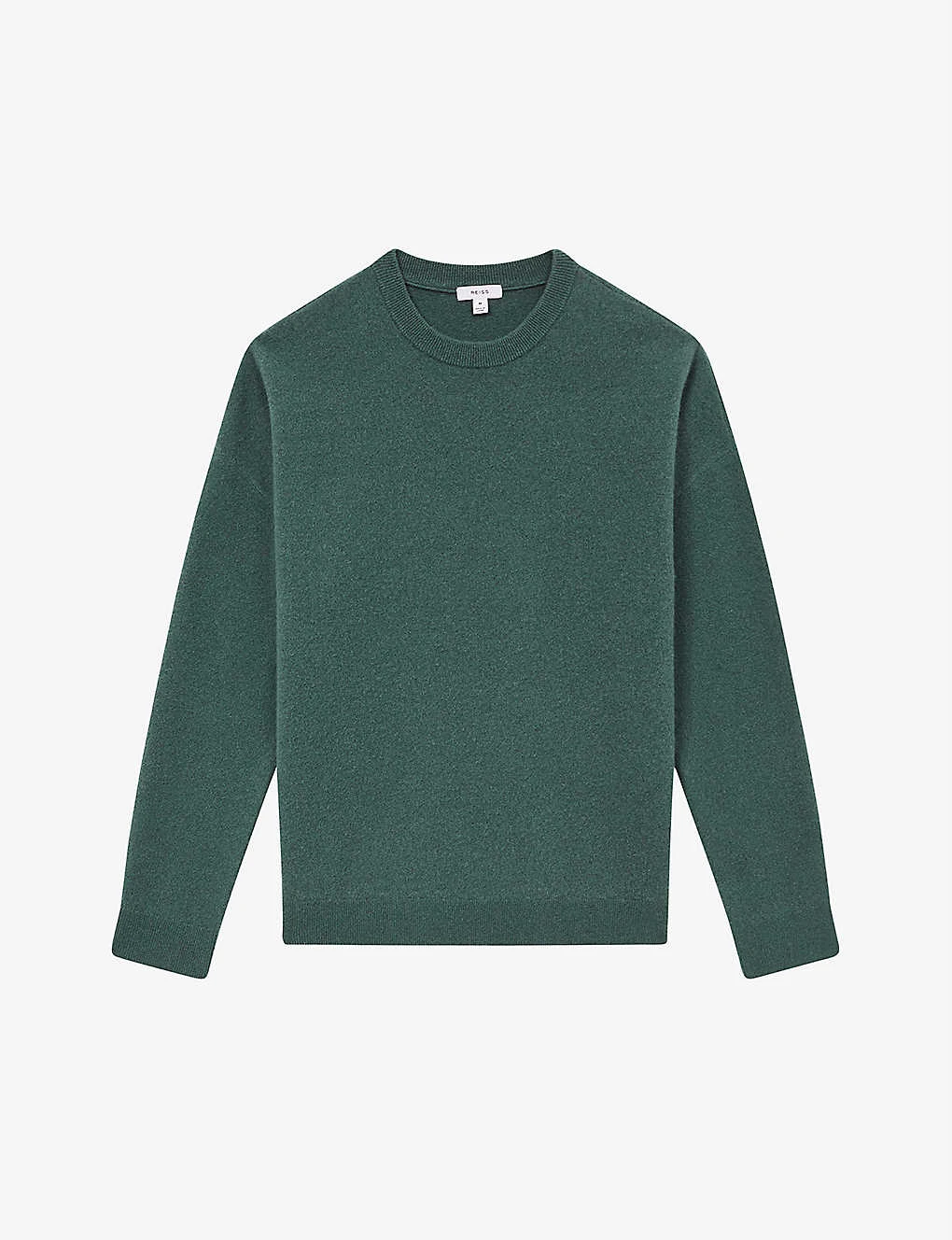 Reiss Prague Crewneck Merino Wool-blend Jumper