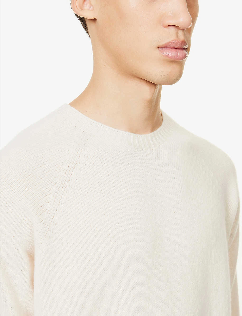 Sunspel Crewneck Wool Knitted Jumper - Image 5
