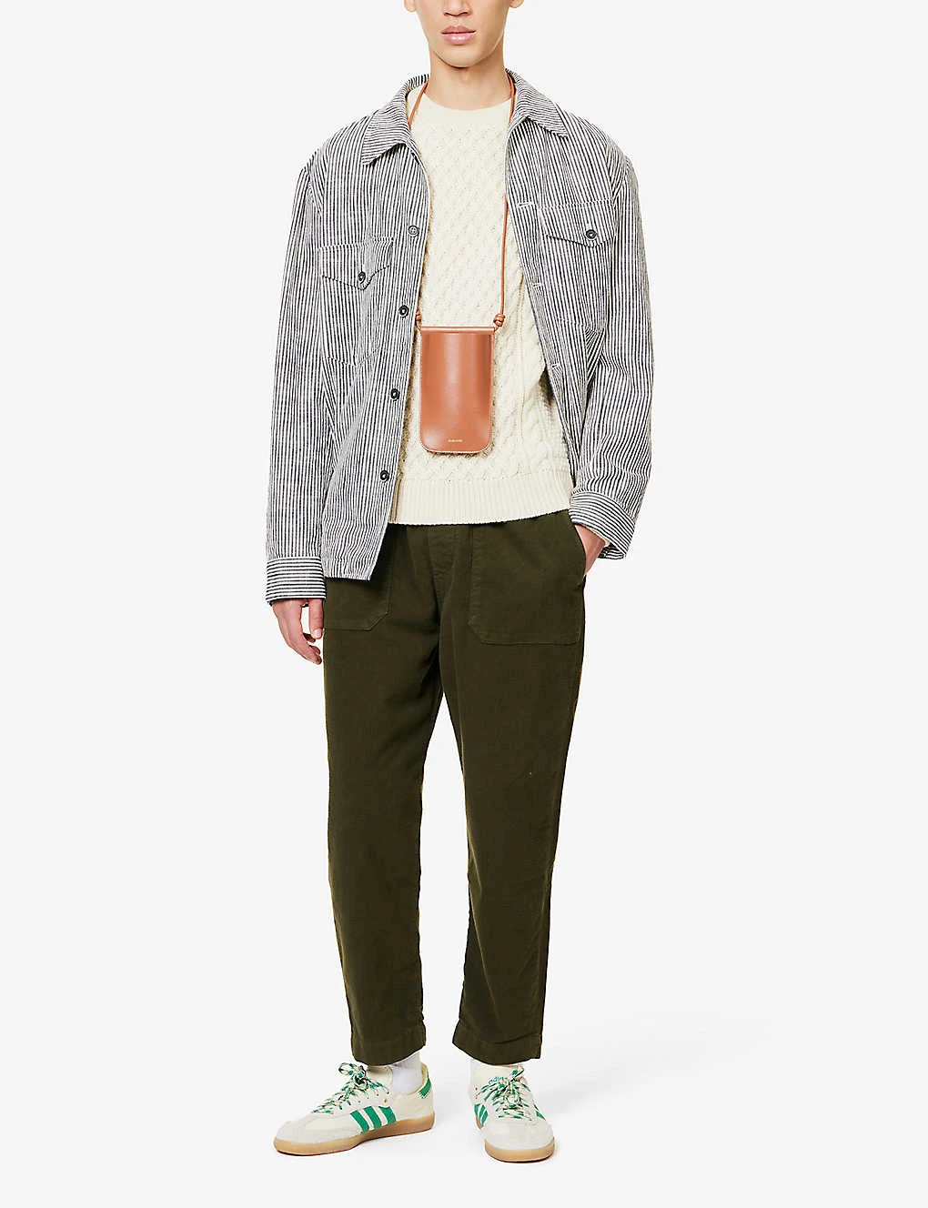 Sunspel Cable-knit Wool Knitted Jumper - Image 2