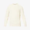Sunspel Cable-knit Wool Knitted Jumper
