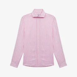 Reiss Ruban Striped Regular-fit Linen Shirt