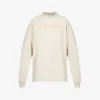 Fear Of God Eternal Brand-print Long-sleeved Relaxed-fit Cotton-jersey T-shirt