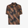 AllSaints Zipo Tie-dye Woven Shirt