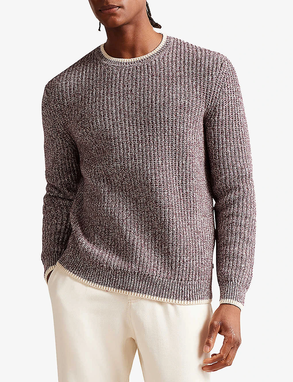 Ted Baker Overhal Crewneck Knitted Jumper - Image 3