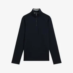 Ted Baker Morric Half-zip Stretch-woven Jumper