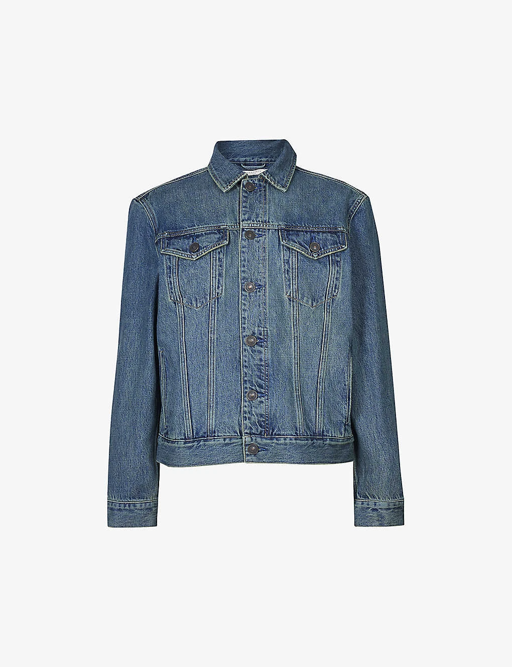 AllSaints Carrer Patch-pocket Denim Jacket