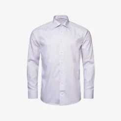 ETON Business Cutaway-collar Contemporary-fit Cotton-twill Shirt