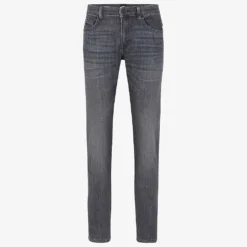 Boss Business Leisure Straight-leg Regular-fit Stretch-cotton Jeans