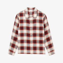 Sandro Checked Chest-pocket Cotton Shirt