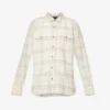 Paige Everett Checked Regular-fit Cotton-blend Shirt