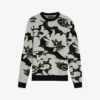 Ted Baker Ozier Floral-print Wool Jumper