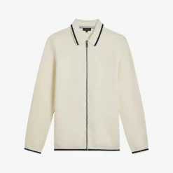 Ted Baker Coploe Contrast-stripe Knitted Cardigan