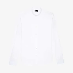 THE KOOPLES Officer-collar Regular-fit Cotton Shirt