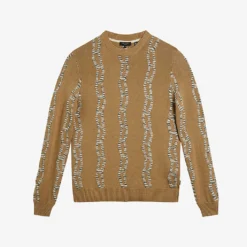 Ted Baker Nerin Cable-knit Relaxed-fit Cotton Jumper