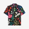 THE KOOPLES Loose-fit Flower-print Cotton Shirt