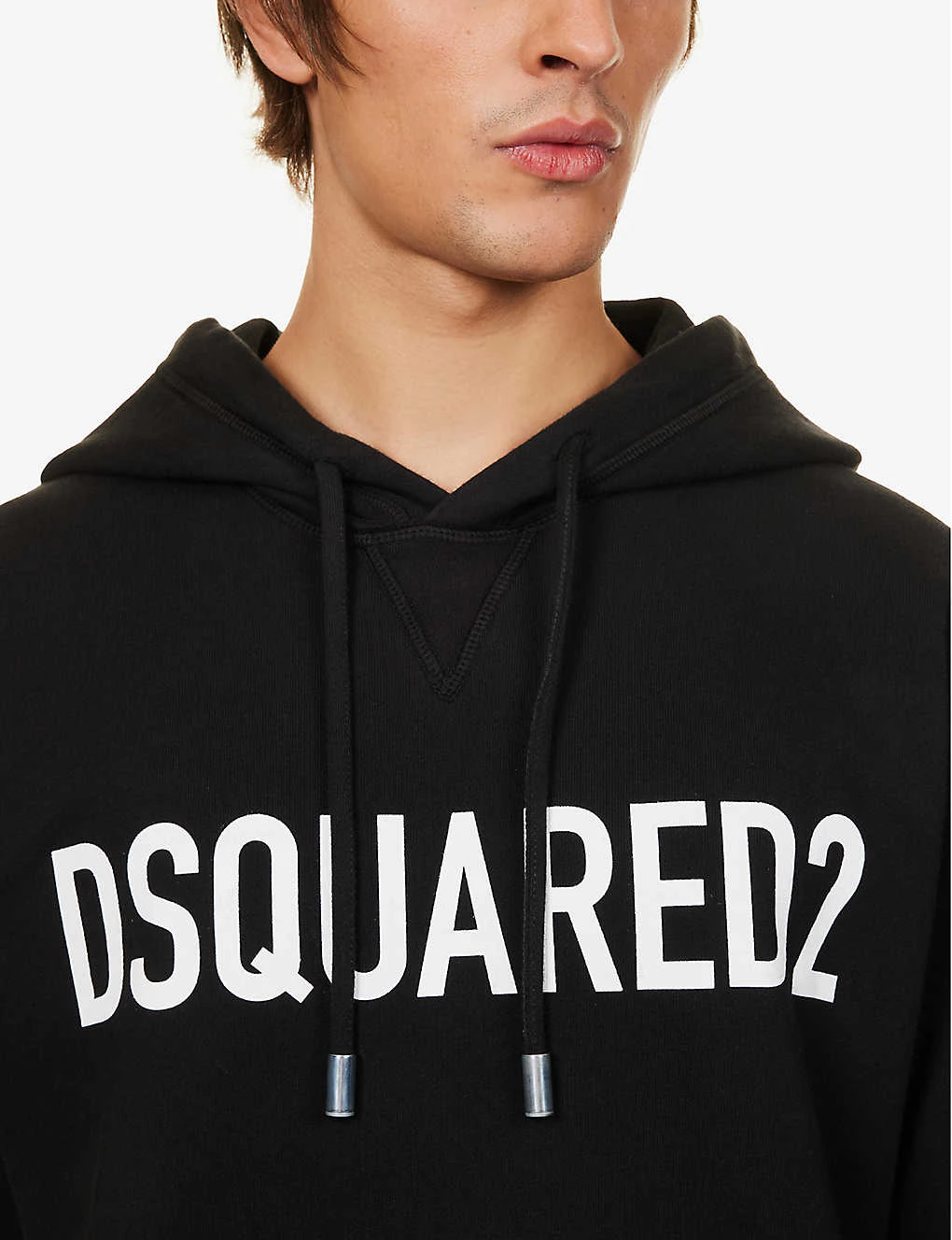 DSQUARED2 Logo-print Cotton-jersey Hoody - Image 5