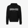 DSQUARED2 Logo-print Cotton-jersey Hoody