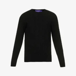 Cable-knit Regular-fit Cashmere-knit Jumper