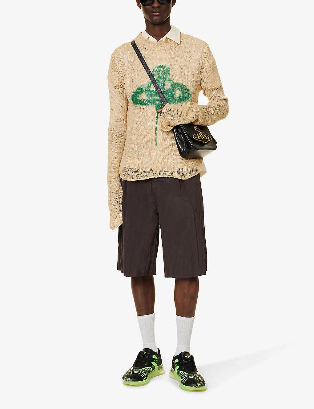 Vivienne Westwood Heidi Graphic-print Silk Jumper - Image 2