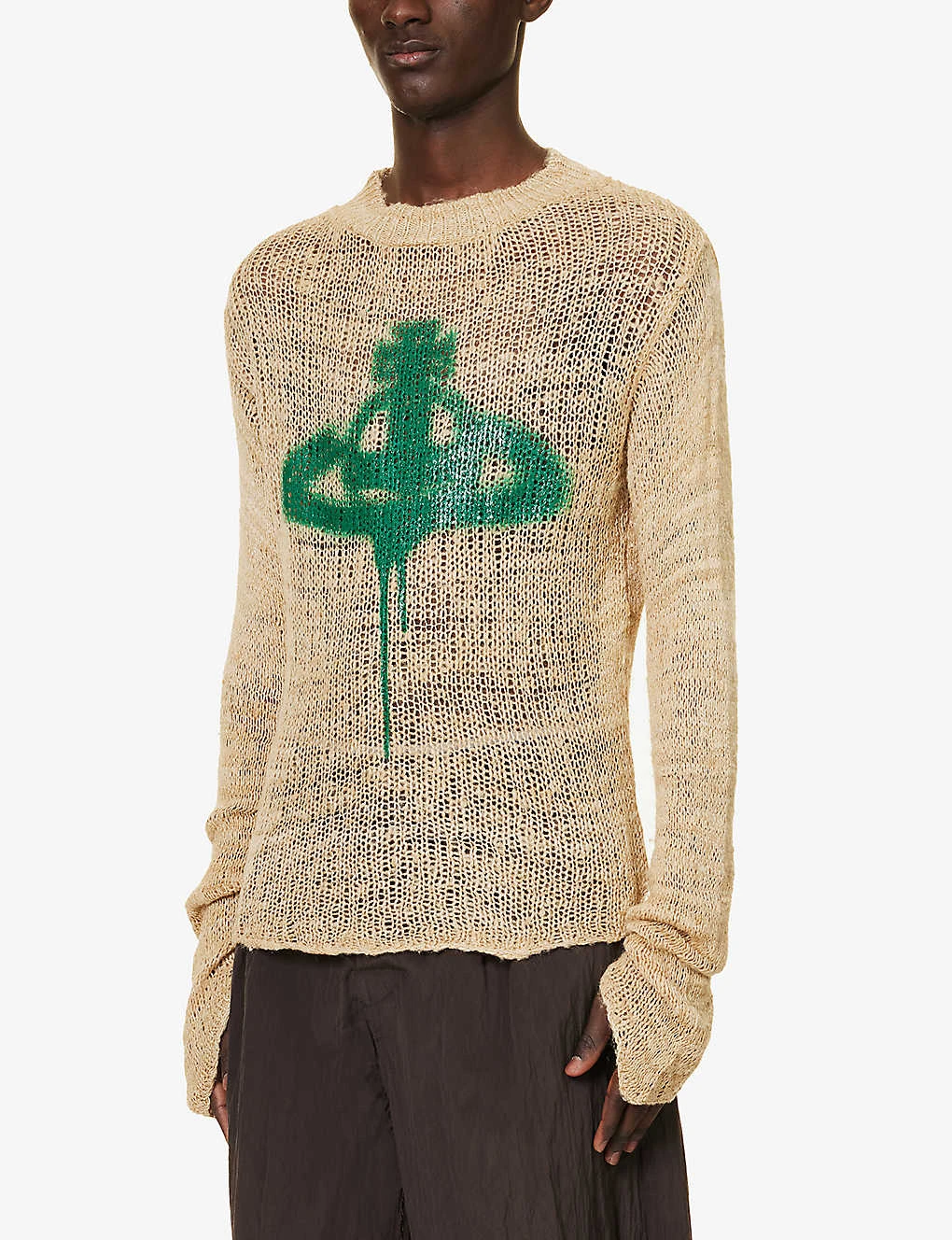 Vivienne Westwood Heidi Graphic-print Silk Jumper - Image 3