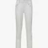 Paige Croft Mid-rise Skinny Stretch-woven Jeans