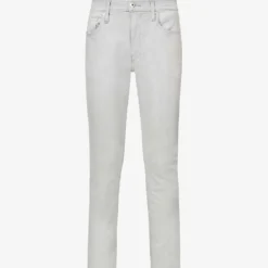 Paige Croft Mid-rise Skinny Stretch-woven Jeans